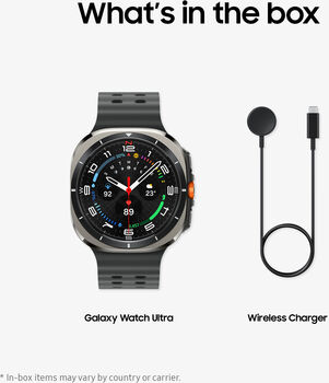 Samsung Galaxy Watch Ultra (2025) 47mm LTE snjallúr - Títaníum silfur
