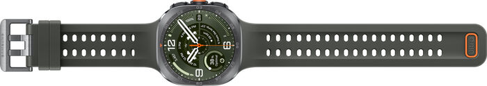 Samsung Galaxy Watch Ultra2 47mm - Títaníum silfur/Grænt
