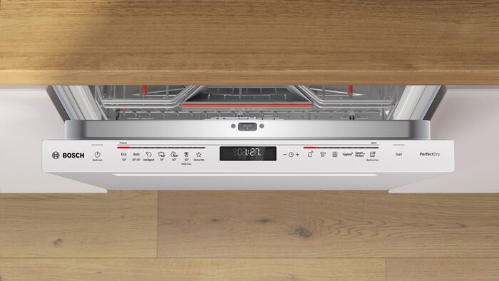 Bosch uppþvottavél SMP6ZCW71S - Hvít