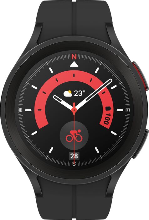 Samsung Galaxy Watch5 Pro snjallúr 45 mm LTE - Svart