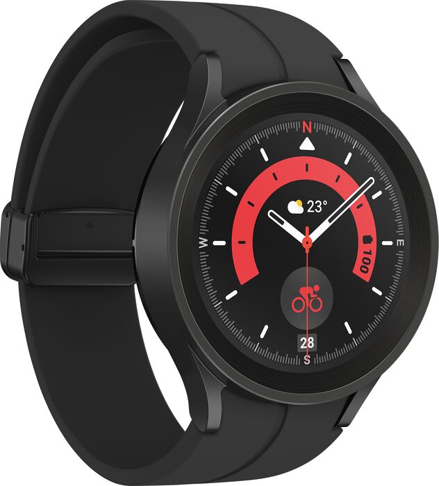 Samsung Galaxy Watch5 Pro snjallúr 45 mm LTE - Svart