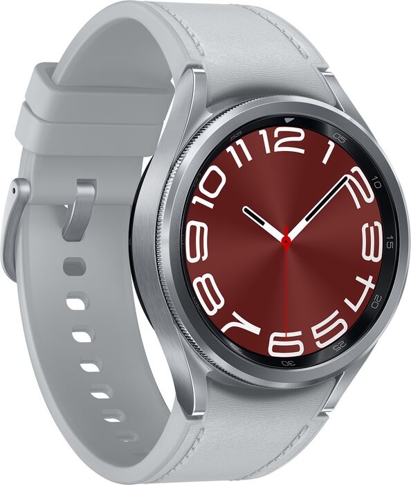 Samsung Galaxy Watch6 Classic 43mm BT snjallúr - Silfur 