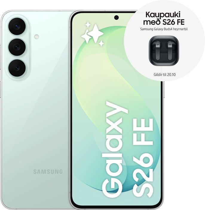 Samsung Galaxy S26 FE 128 GB - Grænn