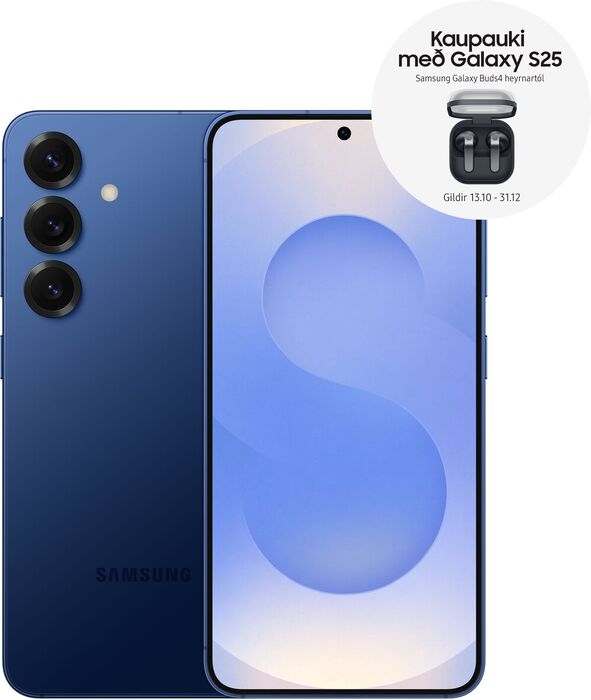 Samsung Galaxy S25 128GB snjallsími - Dökkblár