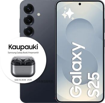 Samsung Galaxy S25 256GB snjallsími - Svartur