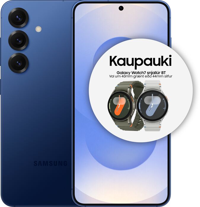 Product image not available for Samsung Galaxy S25 256GB snjallsími - Dökkblár