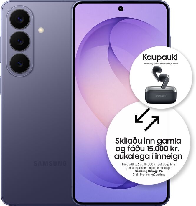 Samsung Galaxy S26 256GB Cobalt Violet