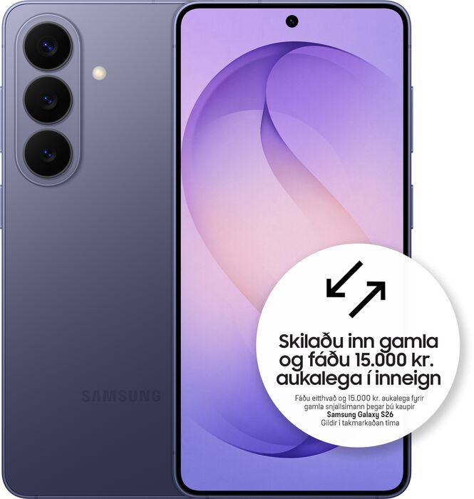 Samsung Galaxy S26 256GB Cobalt Violet