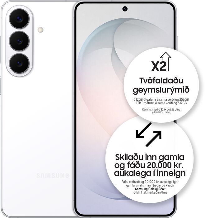 Samsung Galaxy S26+ 512GB White