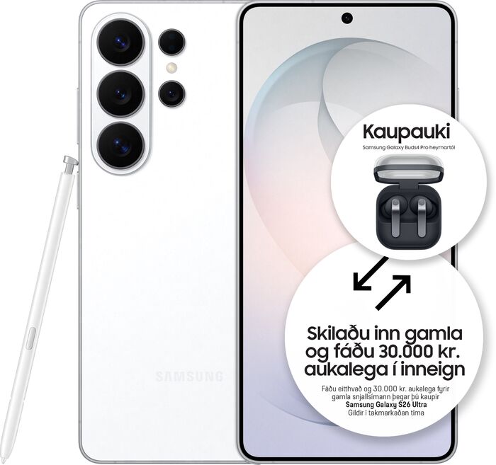 Samsung Galaxy S26 Ultra 256GB White