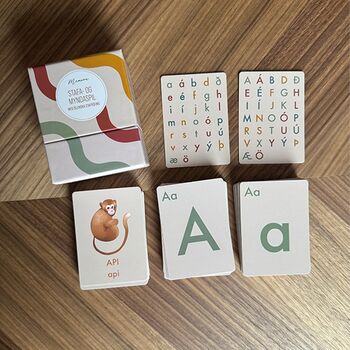 Memore stafa og myndaspil 