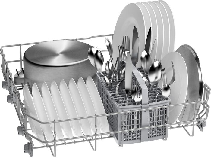 Bosch Series 4 uppþvottavél SMU4HKI72S - Stál