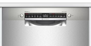 Bosch uppþvottavél Series 4 SMU4HVI72S - Stál