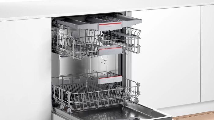 Bosch uppþvottavél Series 4 SMU4HVW72S - Hvít