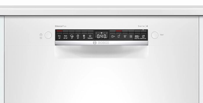 Bosch uppþvottavél Series 4 SMU4HVW72S - Hvít