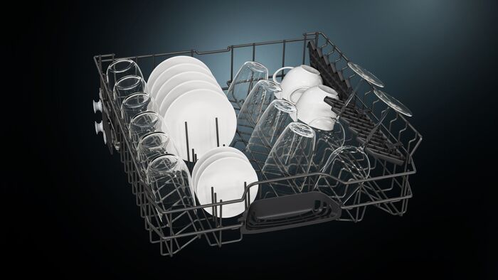 Siemens iQ300 uppþvottavél SN63HX72MS - Svört