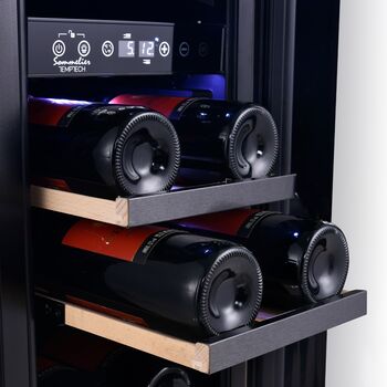 Temptech vínkælir SOMX30DRB24 - Svartur