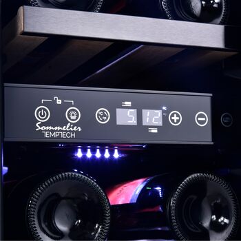 Temptech vínkælir SOMX30DRB24 - Svartur