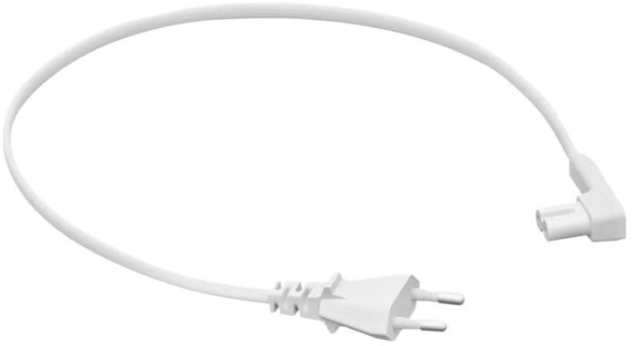 Sonos One rafmagnssnúra - Hvít 0,5 m