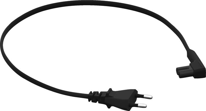 Sonos One rafmagnssnúra - Svört 0,5 m