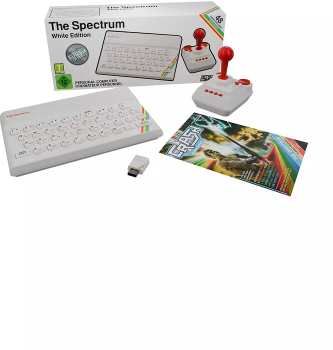 The Spectrum White Edition retro leikjatölva