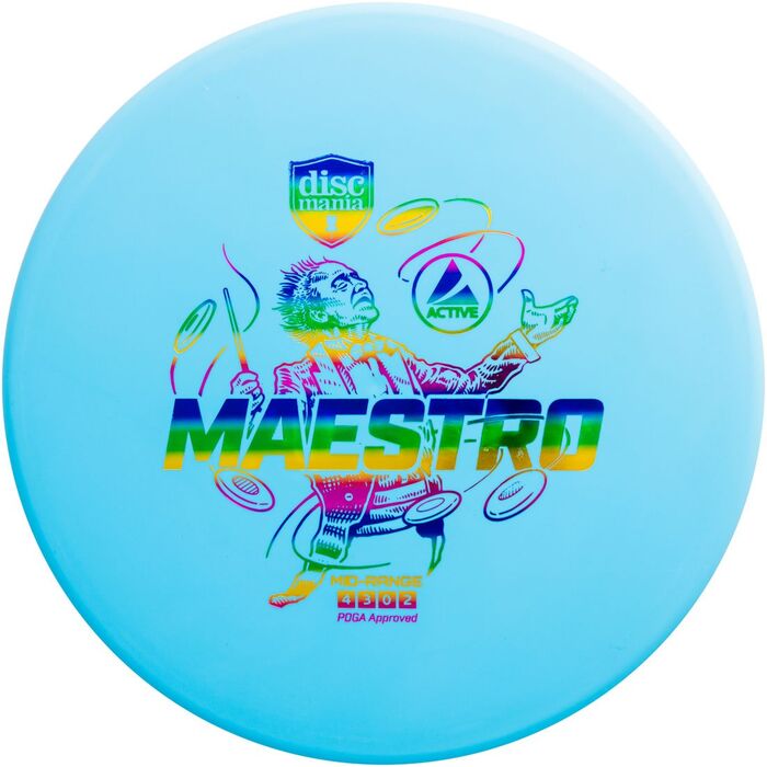 Discmania Active Maestro folf diskur - Blár