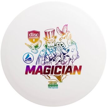 Discmania Active Magician folf diskur - Hvítur 