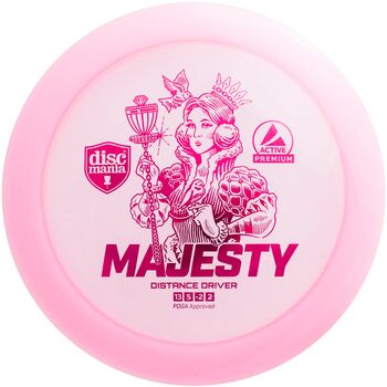 Discmania Active Premium Majesty folf diskur - Bleikur 