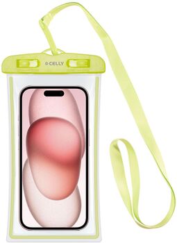 Product image not available for Celly vatnsheldur poki fyrir síma - Grænn