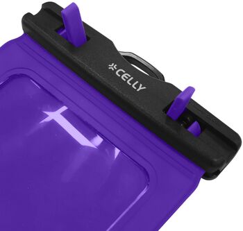 Celly vatnsvarin taska 7" - Fjólublá