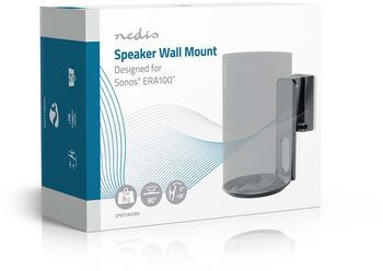 Nedis veggfesting f. Sonos Era 100 - Svört