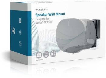 Nedis veggfesting f. Sonos Era 300 - Svört