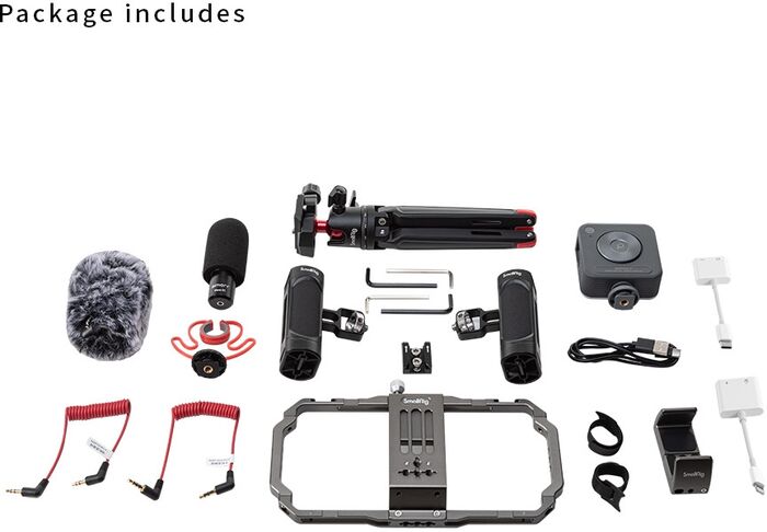 SmallRig Professional upptökusett fyrir snjallsíma