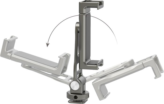 SmallRig Universal Metal snjallsímahaldari - Svartur