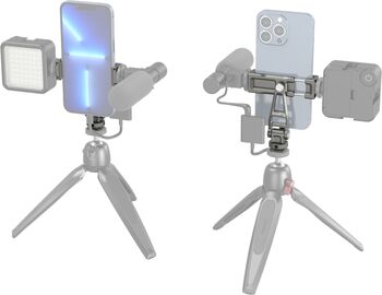 SmallRig Universal Metal snjallsímahaldari - Svartur