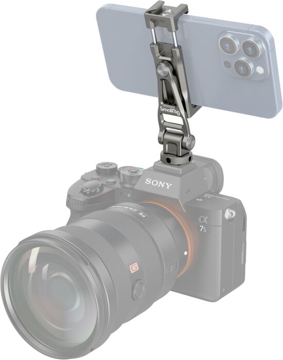 SmallRig Universal Metal snjallsímahaldari - Svartur