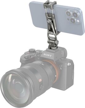 SmallRig Universal Metal snjallsímahaldari - Svartur