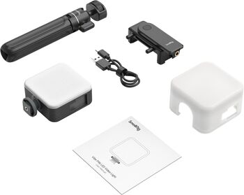 SmallRig sjálfustöng og þrífótur með ljósi