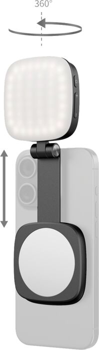 SmallRig 4656 Vibe LED ljós fyrir MagSafe - Svart