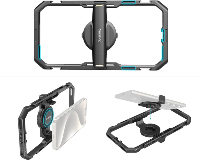 SmallRig AIO Quick Pro upptökusett fyrir snjallsíma