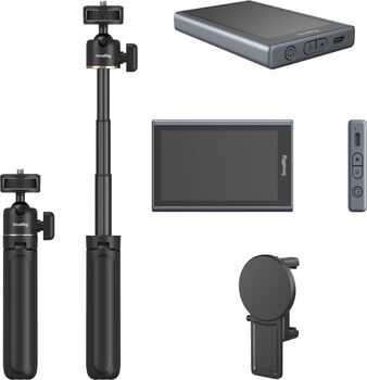 SmallRig 4851 þráðlaus skjár og þrífótur fyrir síma