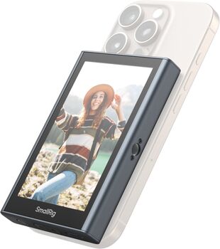 SmallRig 4851 þráðlaus skjár og þrífótur fyrir síma