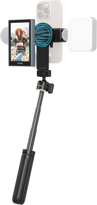 SmallRig 4851 þráðlaus skjár og þrífótur fyrir síma
