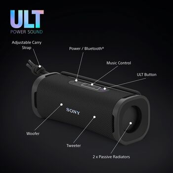 Product image not available for Sony ferðahátalari ULT Field 1 - Svartur