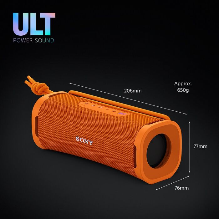 Sony ULT Field 1 ferðahátalari - Appelsínugulur