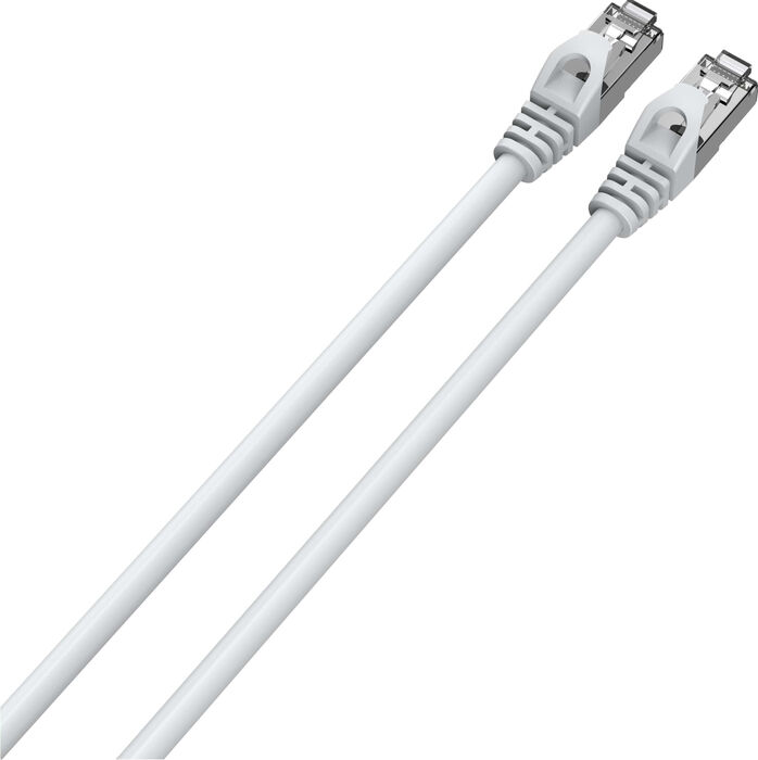 Sandstrøm CAT8 netsnúra - 1 metri