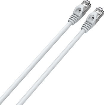 Sandstrøm CAT8 netsnúra - 1 metri