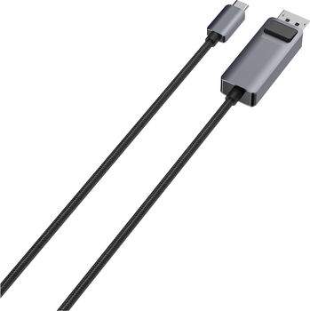 Sandstrøm USB-C í DP - 2 metrar