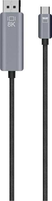 Sandstrøm USB-C í DP - 2 metrar