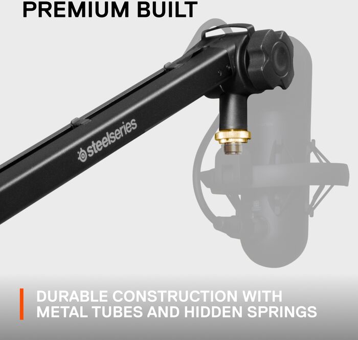 SteelSeries Alias armur fyrir hljóðnema - Svartur